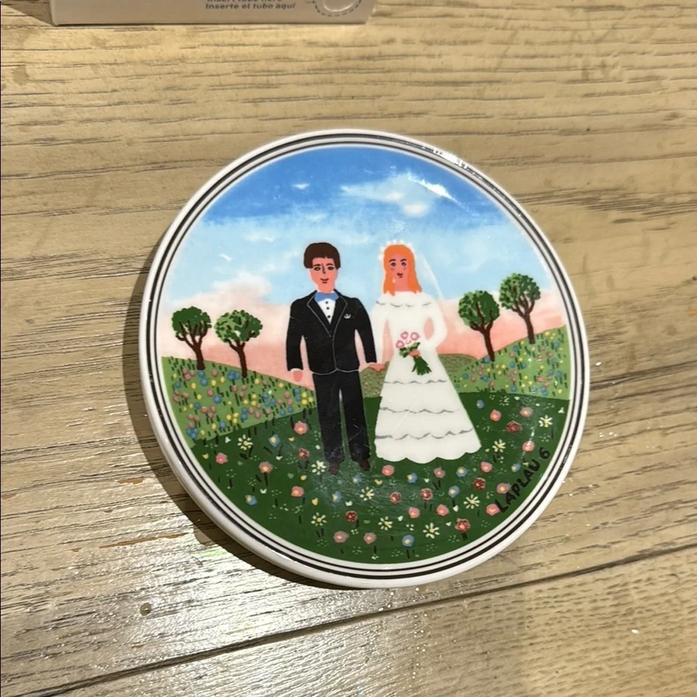 Villeroy & Boch wedding couple small plate for soap or jewelry